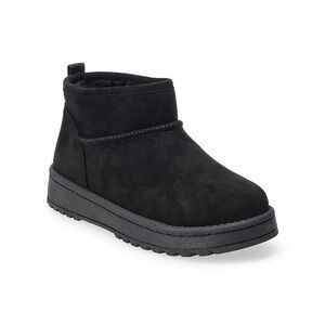 New Sonoma Black Ankle Boots size 12